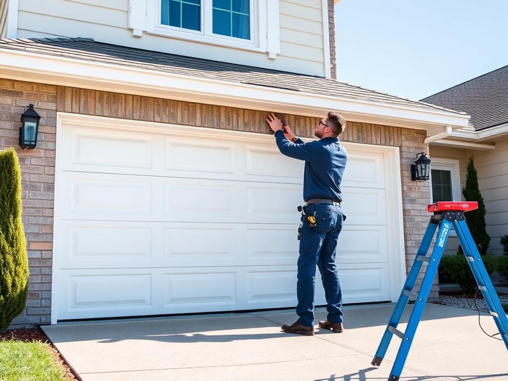 New garage door installation in Denver, NC