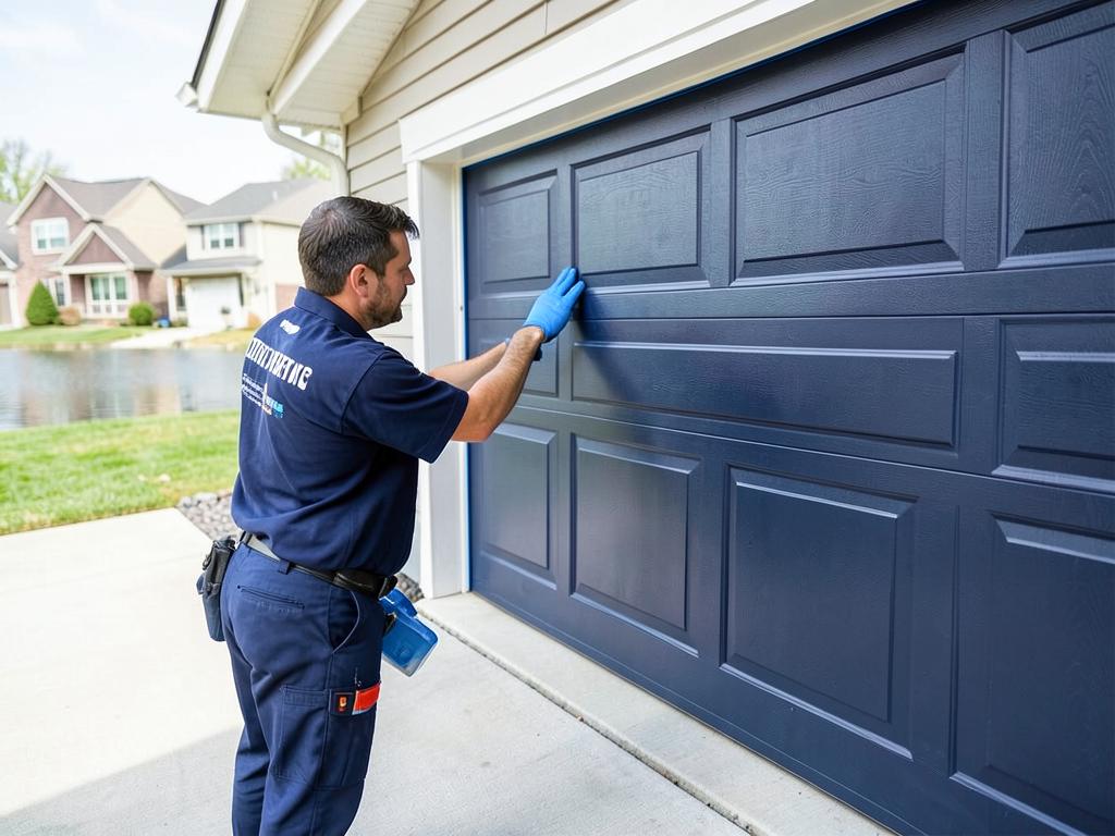 Garage door panel replacement in Denver, NC